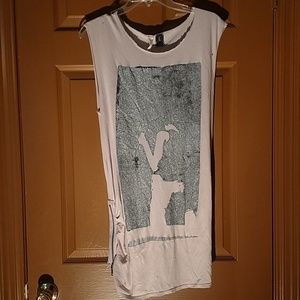 Juicy Couture Dress Light Bluish Silvery Gray